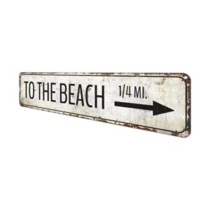 To-The-Beach-Arrow-Premium-Quality-Rustic-Metal-Sign-4-2.jpg