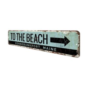 To-The-Beach-Arrow-Premium-Quality-Rustic-Metal-Sign-4-3.jpg