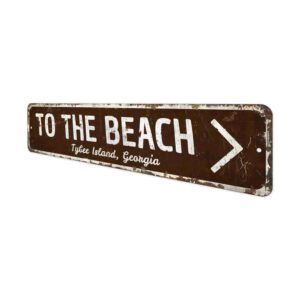 To-The-Beach-Arrow-Premium-Quality-Rustic-Metal-Sign-4.jpg