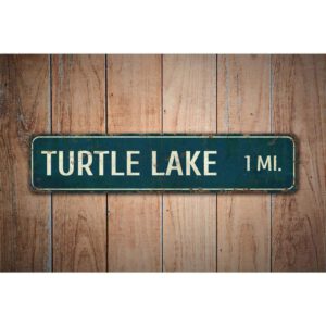 Turtle-Lake-Mileage-Premium-Quality-Rustic-Metal-Sign-Images.jpg