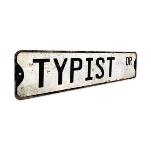 Typist-Premium-Quality-Rustic-Metal-Sign-3.jpg