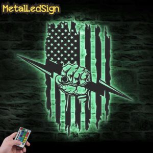 US-Lineman-Electrician-Metal-Wall-Art-LED-Light-7.jpg