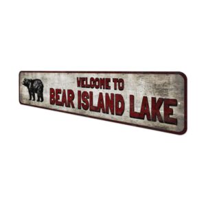 Welcome-To-Lake-Bear-Bear-Island-Lake-Sign-Premium-Quality-Rustic-Metal-Sign-4.jpg