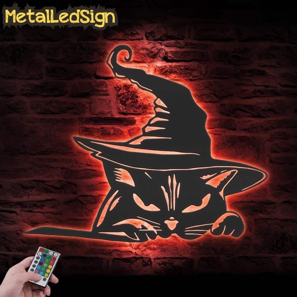 Witch-Black-Cat-Metal-Wall-Art-with-LED-Light-3.jpg