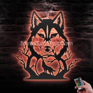 Wolf-In-Forest-Metal-Wall-Art-Led-Light-6.jpg