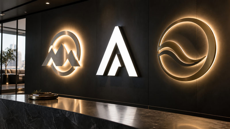 Backlit, Front-Lit, Halo-Lit, and Custom Design Options